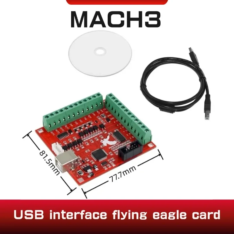Mach3 Usb Cnc Controller 4 Axis 100Khz - 1個 MACH3 CNC USB 100kHz ブレイクアウトボード